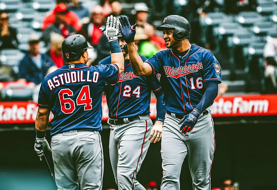 Los Minnesota Twins pegaron ocho jonrones para empatar una marca de la franquicia