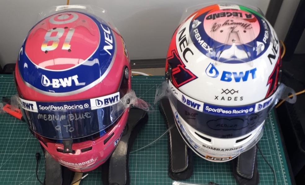 Checo Pérez rinde homenaje a Niki Lauda en Gran Premio de Mónaco F1. (Foto: @Telcel_Racing)