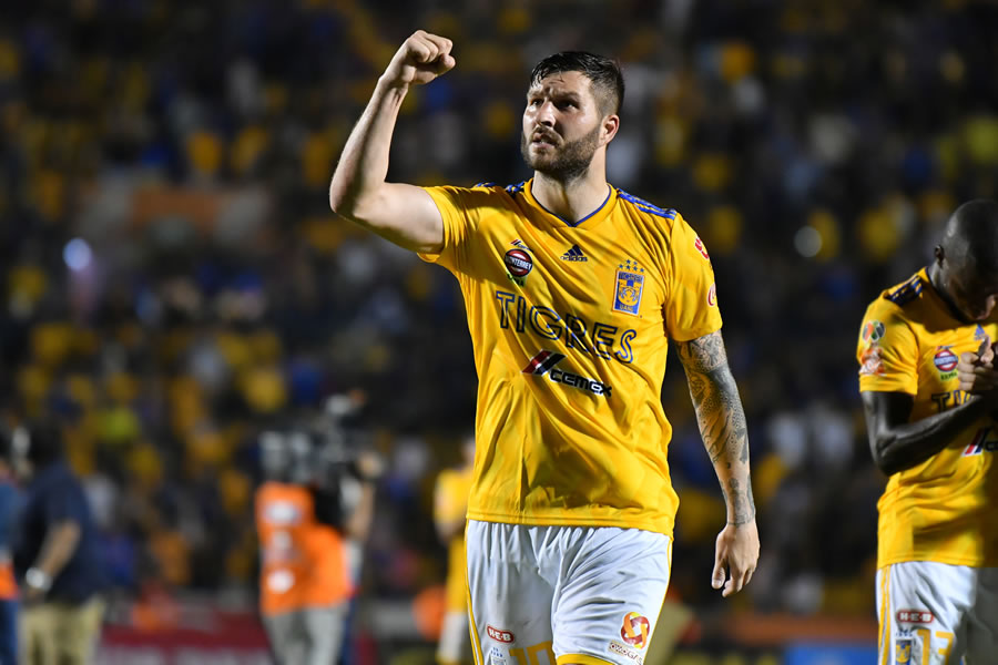 André-Pierre Gignac: Goleador de Tigres (9), con el mayor número de remates acertados al arco (29).
