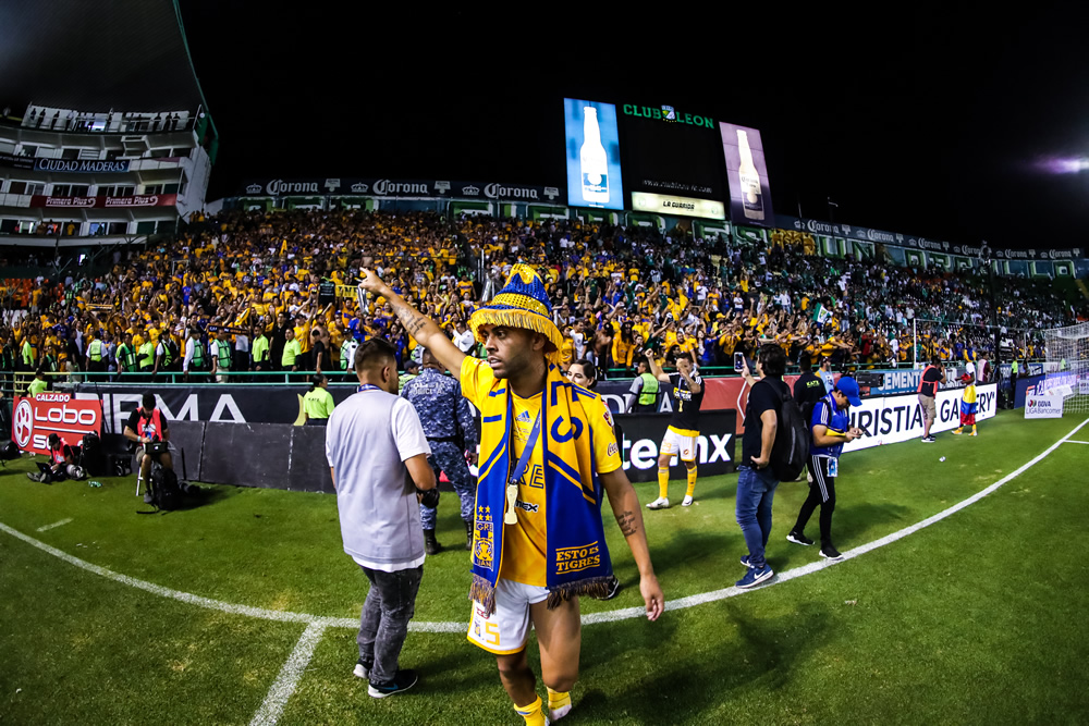 León recibió a Tigres en tierras guanajuatenses y así se vivió. (Imago 7)