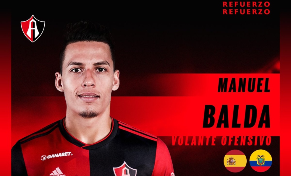 Manuel Balda es el primer refuerzo rojinegro para el Apertura 2019