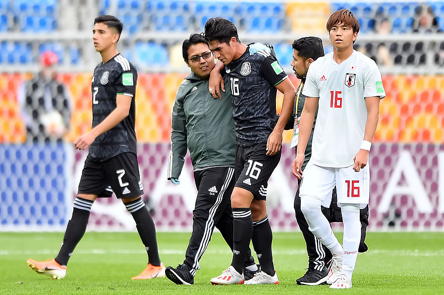 Meraz se lesionó el domingo en la derrota ante Japón.