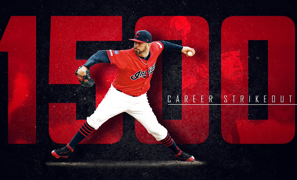 El mexicano se ha consagrado a través de 17 temporadas en Las Mayores. (Foto: @Indians)
