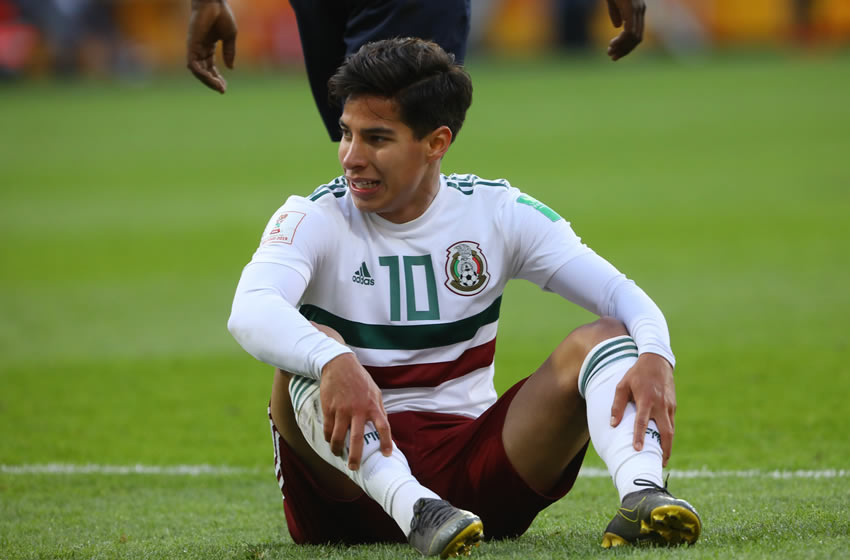 Lainez no pudo brillar en su paso por los Mundiales juveniles. Foto: Imago7