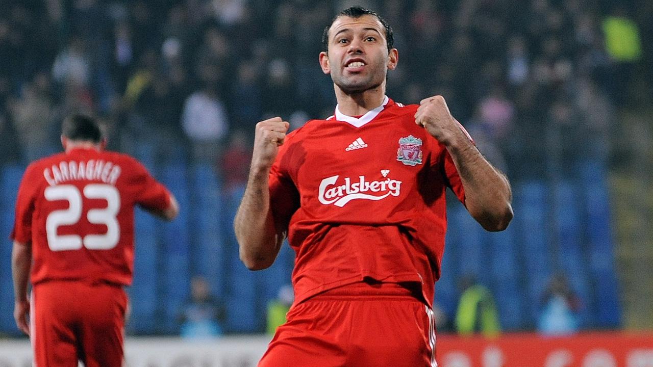 Las leyendas que hicieron grande al Liverpool FC, Javier Mascherano. (Foto: Especial)