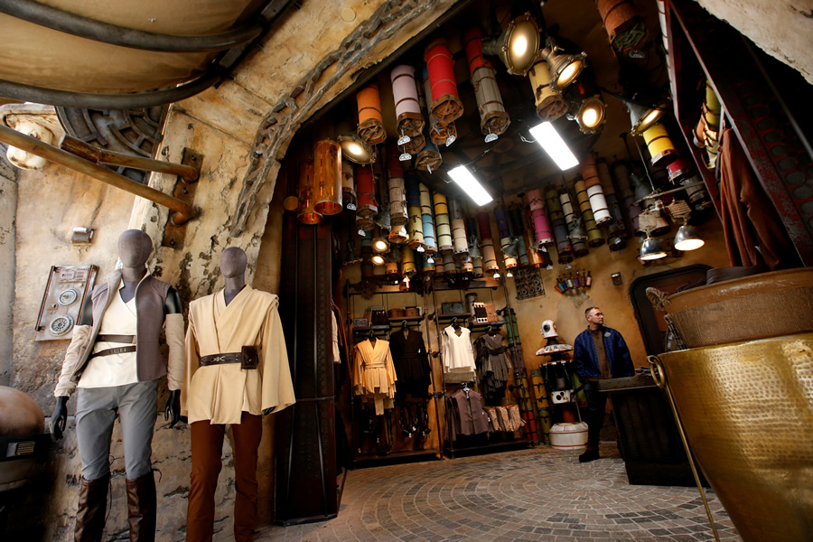 Las mejores imágenes de Star Wars Galaxy's Edge. (Foto: AP)