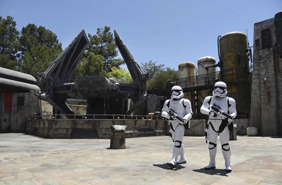 Las mejores imágenes de Star Wars Galaxy's Edge. (Foto: AP)