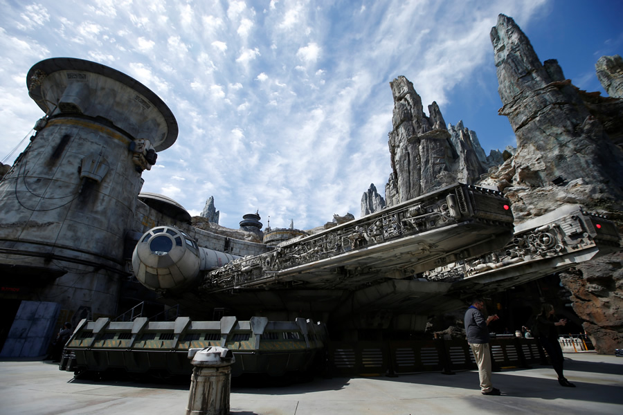 Las mejores imágenes de Star Wars Galaxy's Edge. (Foto: AP)