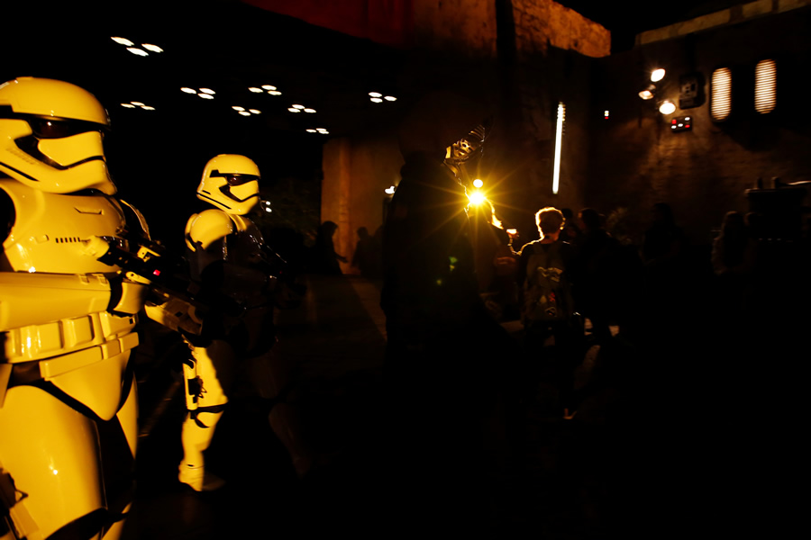 Las mejores imágenes de Star Wars Galaxy's Edge. (Foto: AP)