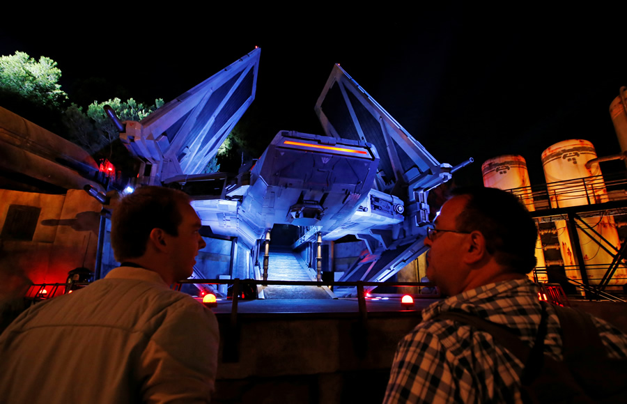 Las mejores imágenes de Star Wars Galaxy's Edge. (Foto: AP)