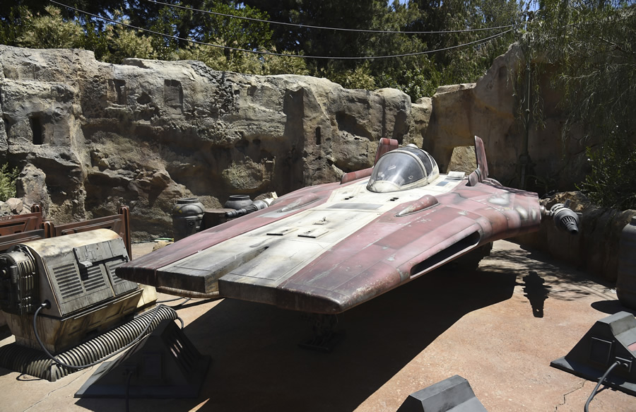 Las mejores imágenes de Star Wars Galaxy's Edge. (Foto: AP)