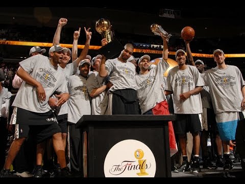 Tercer título en 5 años para Spurs; barrieron a los Cavaliers de LeBron James, que jugó su primera Final.
