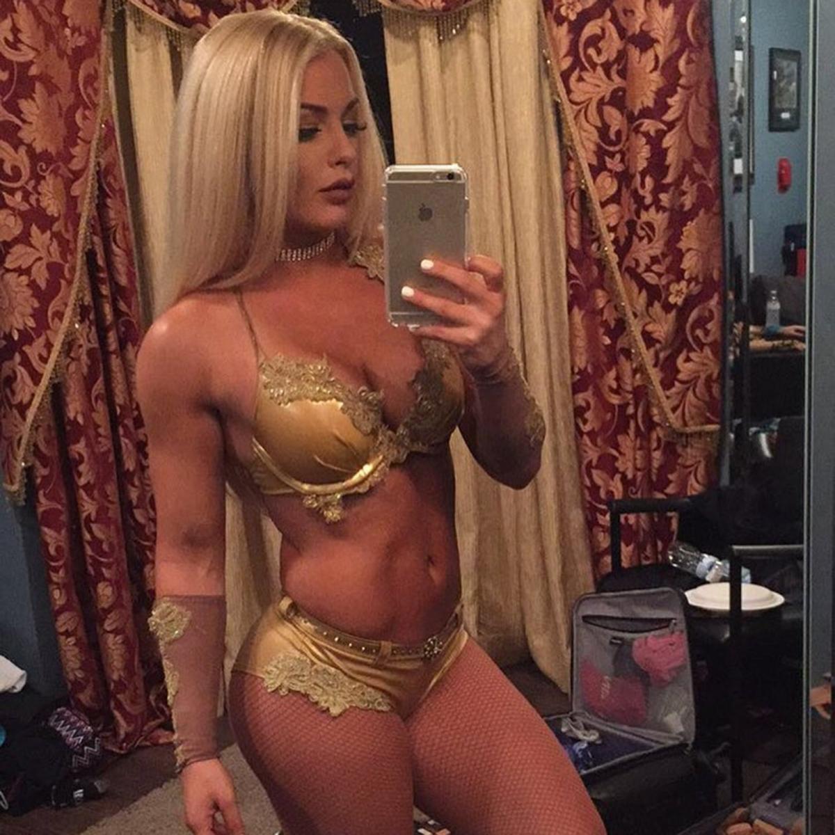 Las espectaculares imágenes de Mandy Rose, luchadora de WWE.