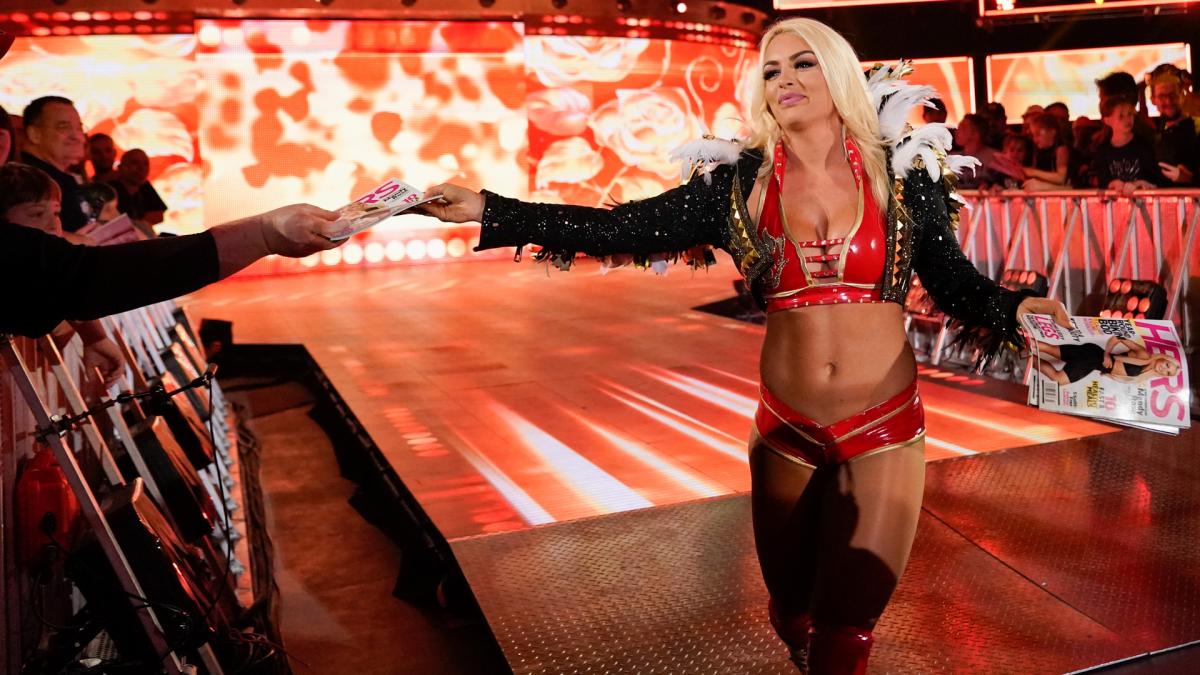 Las espectaculares imágenes de Mandy Rose, luchadora de WWE.