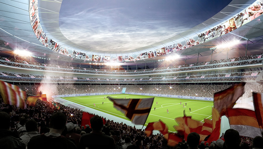 La Roma también contempla nueva casa de 450 mde, pero aún no hay fecha de construcción.