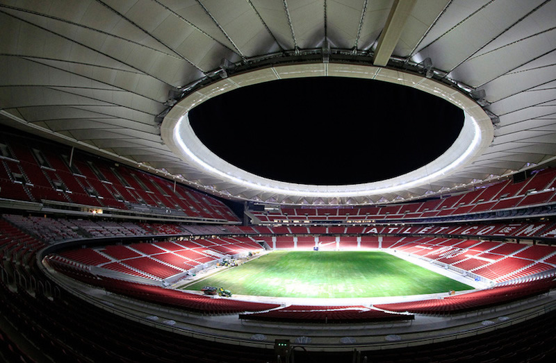 El Wanda se inauguró apenas en septiembre de 2017 y este sábado recibirá el Liverpool vs. Tottenham.