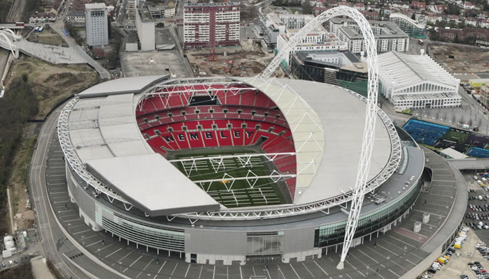 El nuevo Wembley abrió en 2007 y en 2011 Chicharito jugó la Final Barcelona-Manchester United.