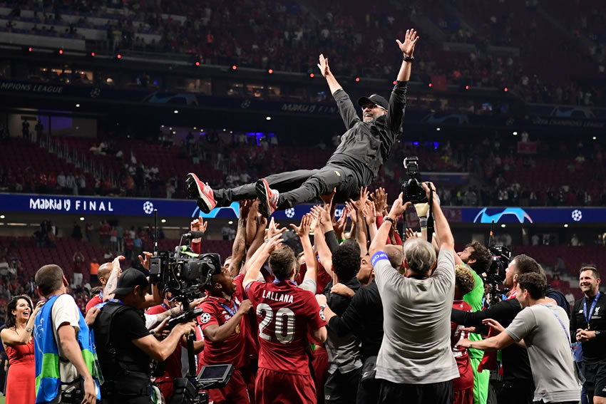 Liverpool se proclamó Campeón de Champions League 2019. (AFP)
