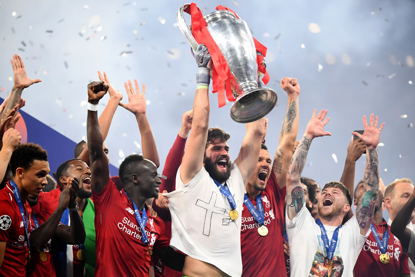 Liverpool se proclamó Campeón de Champions League 2019. (AFP)