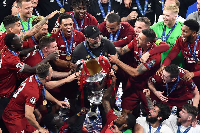 Liverpool se proclamó Campeón de Champions League 2019. (AFP)