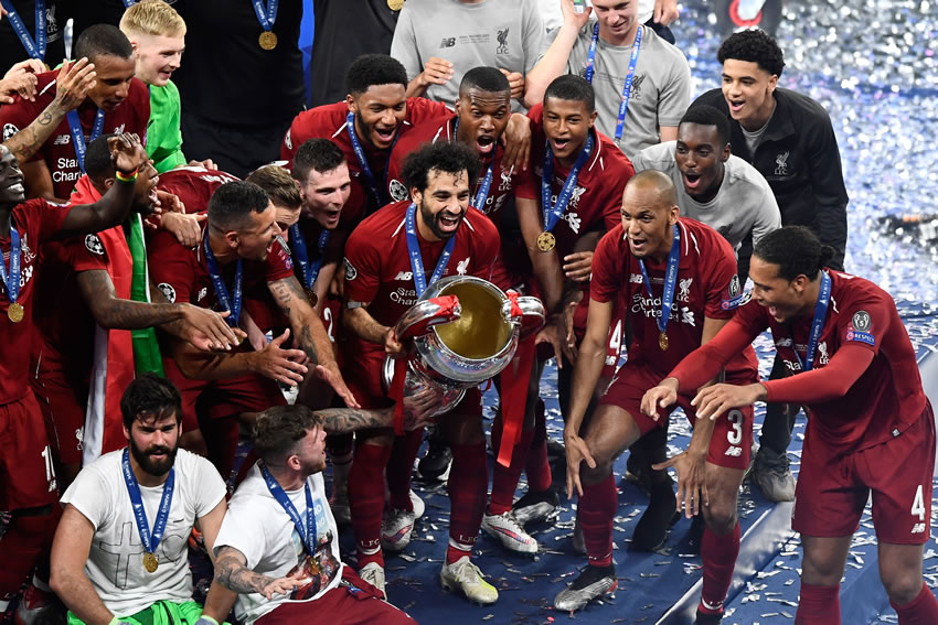 Liverpool se proclamó Campeón de Champions League 2019. (AFP)