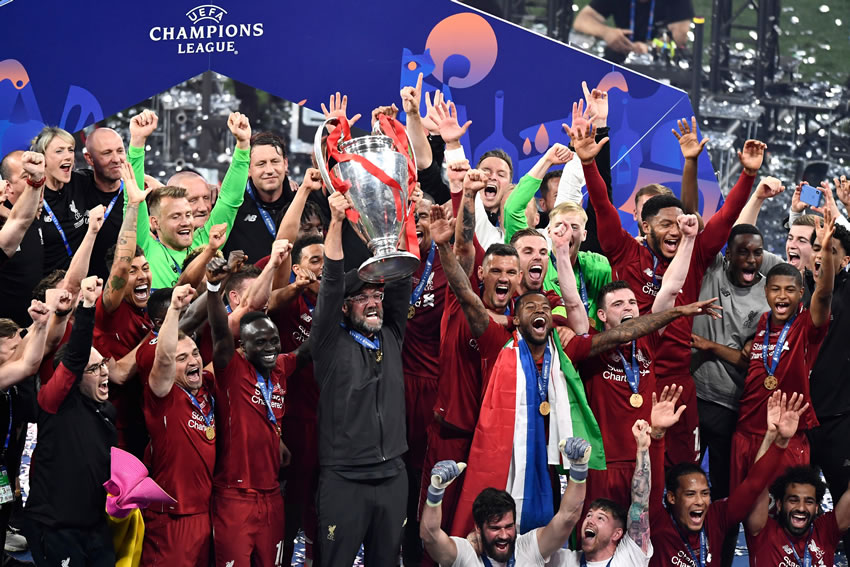 Liverpool se proclamó Campeón de Champions League 2019. (AFP)