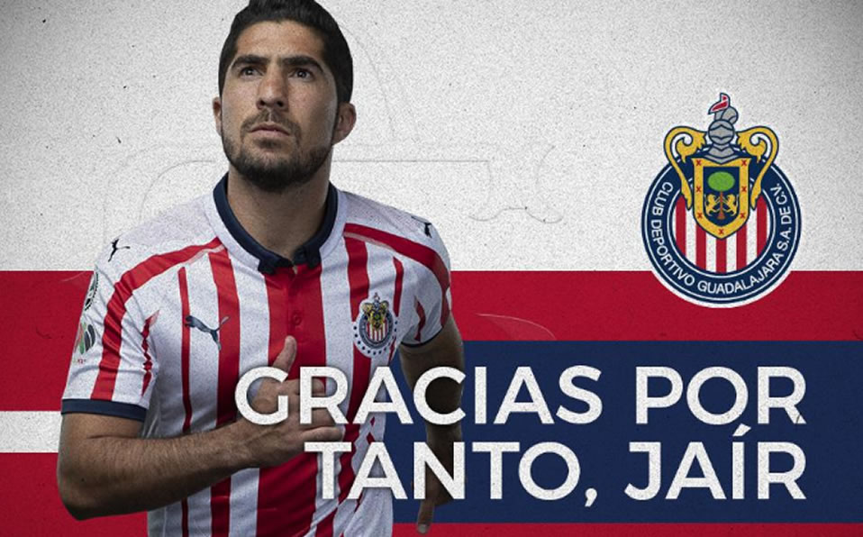 Así agradeció el club al jugador a través de sus redes sociales. (Chivas)