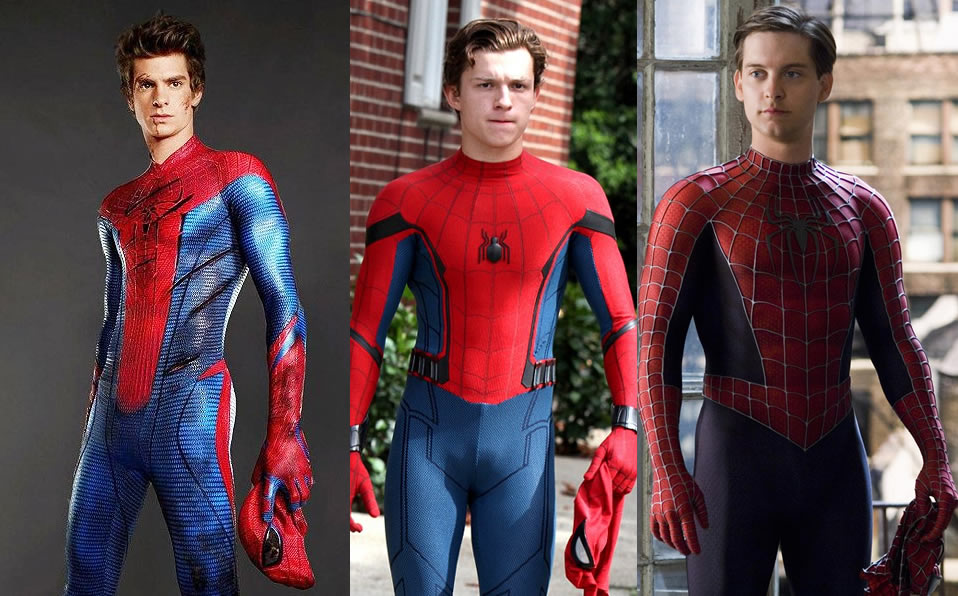 Andrew Garfield, Tom Holland y Tobey Maguire podrían interactuar como diferentes versiones del superhéroe. (Foto: Sony)