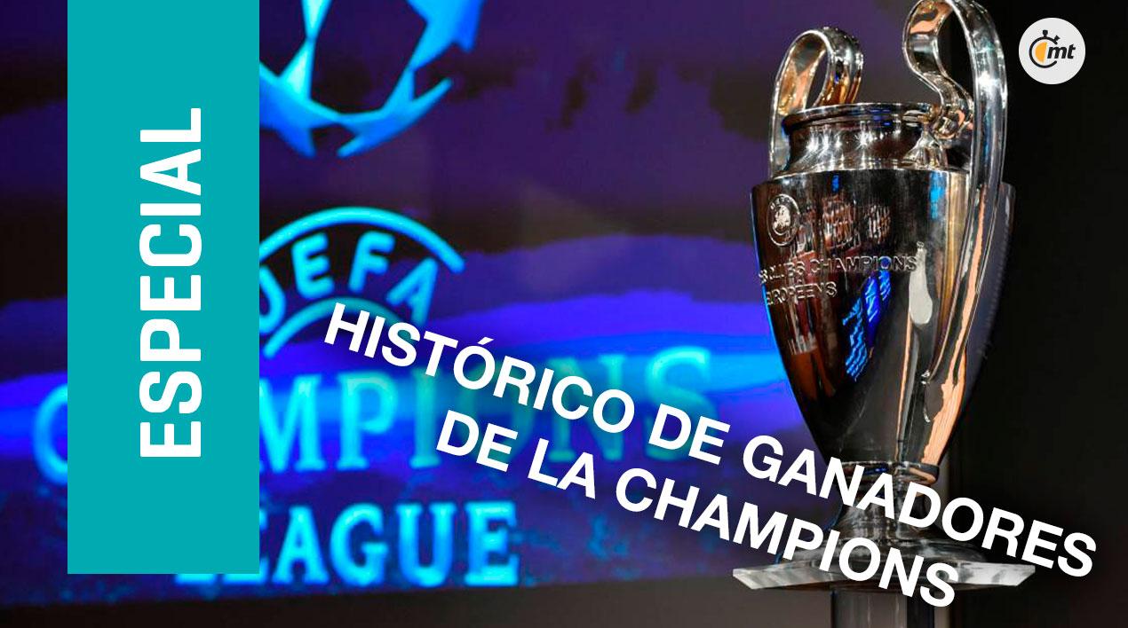 Histórico de Campeones de UEFA Champions League