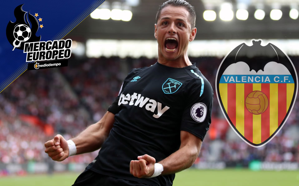 Chicharito al Valencia, rumor. (Getty)