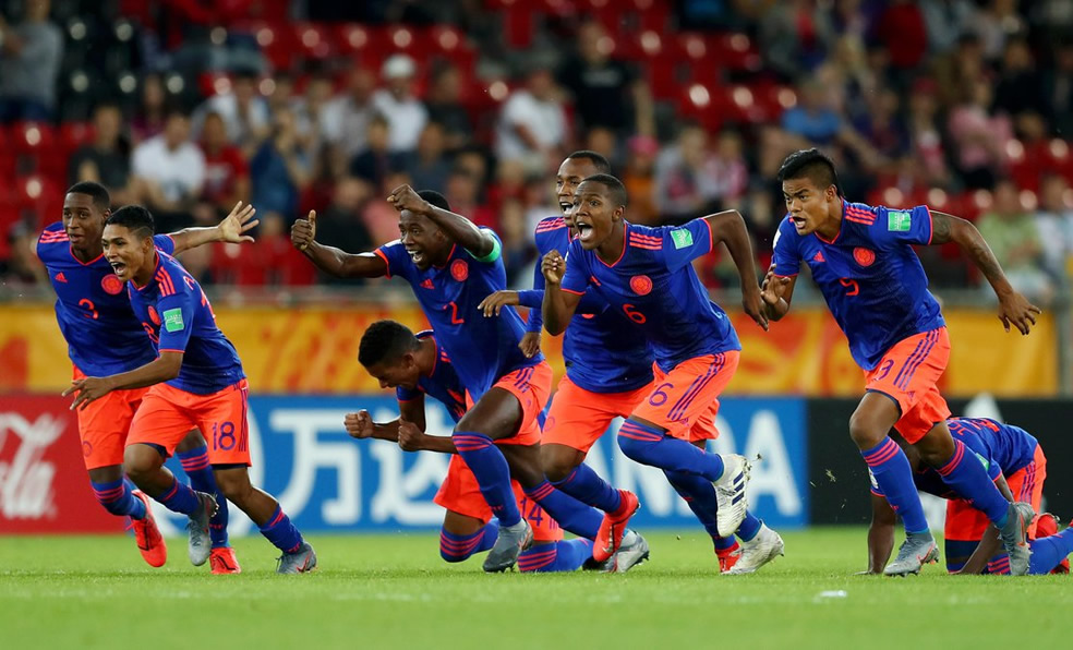 Colombia regresa a unos Cuartos de Final de un Mundial Sub-20 nueve años después.