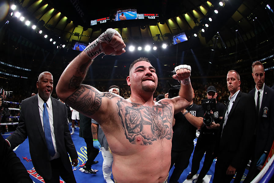 Aunque nació en California, Ruiz Jr. defiende la bandera mexicana. (Foto: AFP)