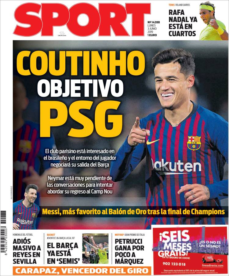 Las mejores portadas del mundo de los deportes.