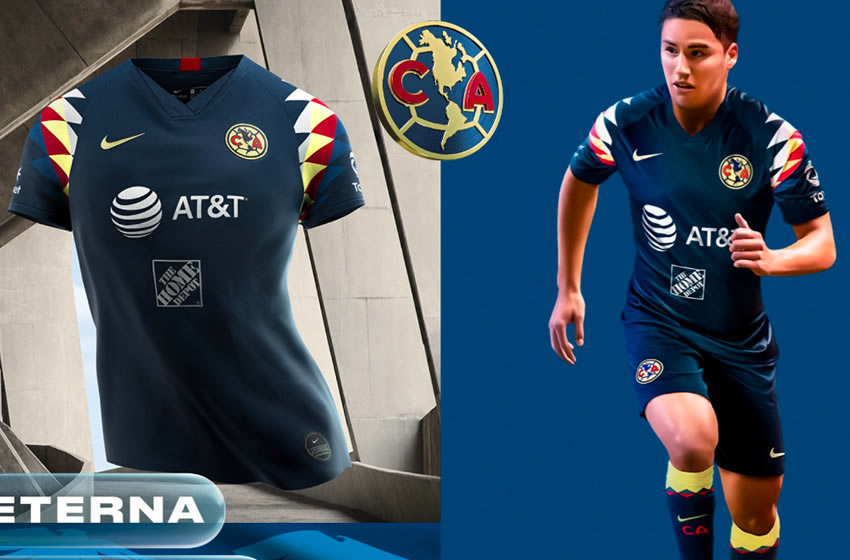 Así será el uniforme de visita del América.