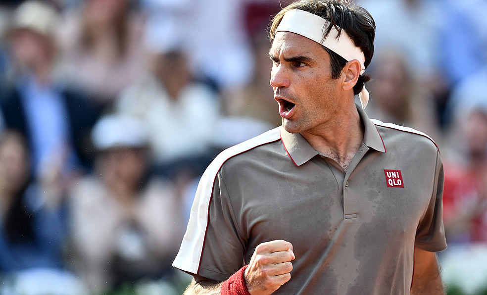 Roger enfrentará a Nadal, su 'coco' en Roland Garros. (Foto: AFP)