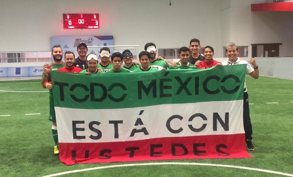 Tricolor de  futbol 5 para ciegos va por pase a Juegos Paralímpicos Tokyo