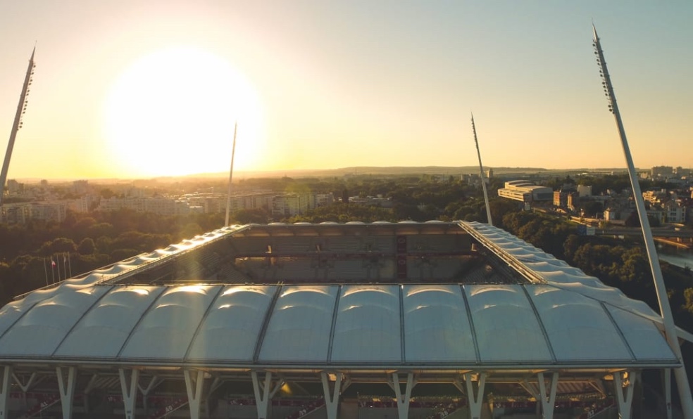 Estadio Auguste Delaune fue construido en 1955 y remodelado en 2008. Ubicado en la ciudad de Reims, le caben 21 mil 029 fans.