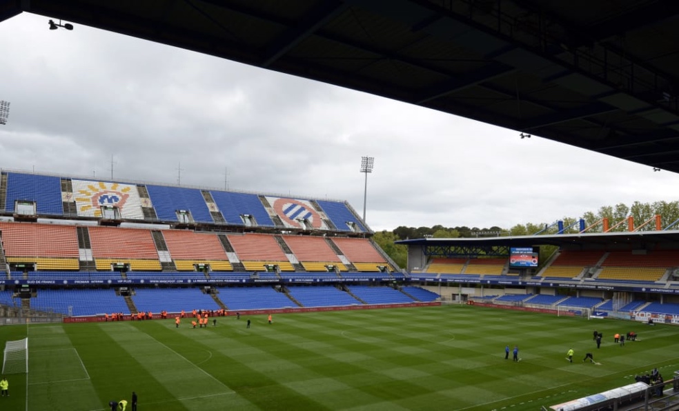 El Estadio de la Mosson es la casa del Montpellier Hérault Sport Club.