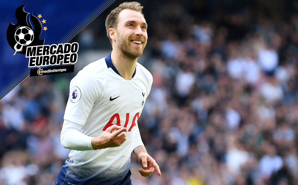 Ante rumores sobre su partida al conjunto merengue, Eriksen aclaró que no han habido pláticas entre los clubes. (Foto: Reuters)