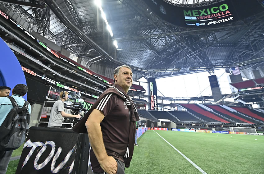 El Tri jugará en Atlanta, lugar donde el Tata Martino brilló en la MLS. Foto: Imago7