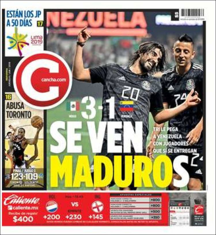 Cancha, México.