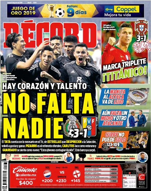 Récord, México.