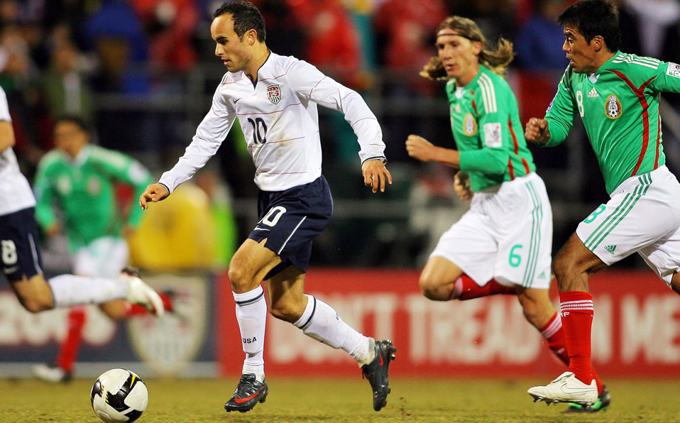 Landon Donovan es el jugador con más participaciones en torneos de Copa Oro. (Foto: Mexsport)