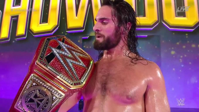 Seth Rollins sigue como Campeón Universal. (Foto: WWE)