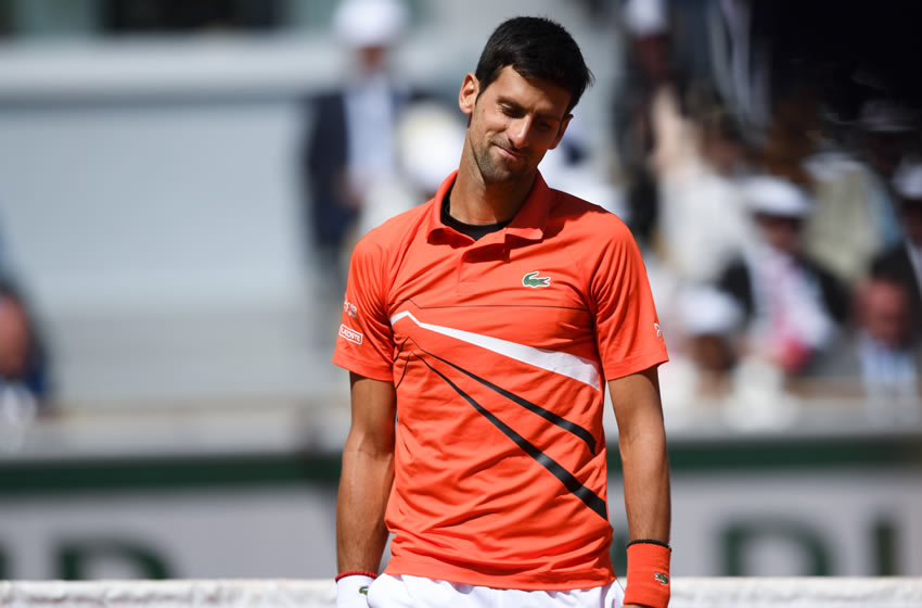 Djokovic cayó en la semifinal ante Dominic Thiem, quien va a la Final ante Nadal. Foto: AFP