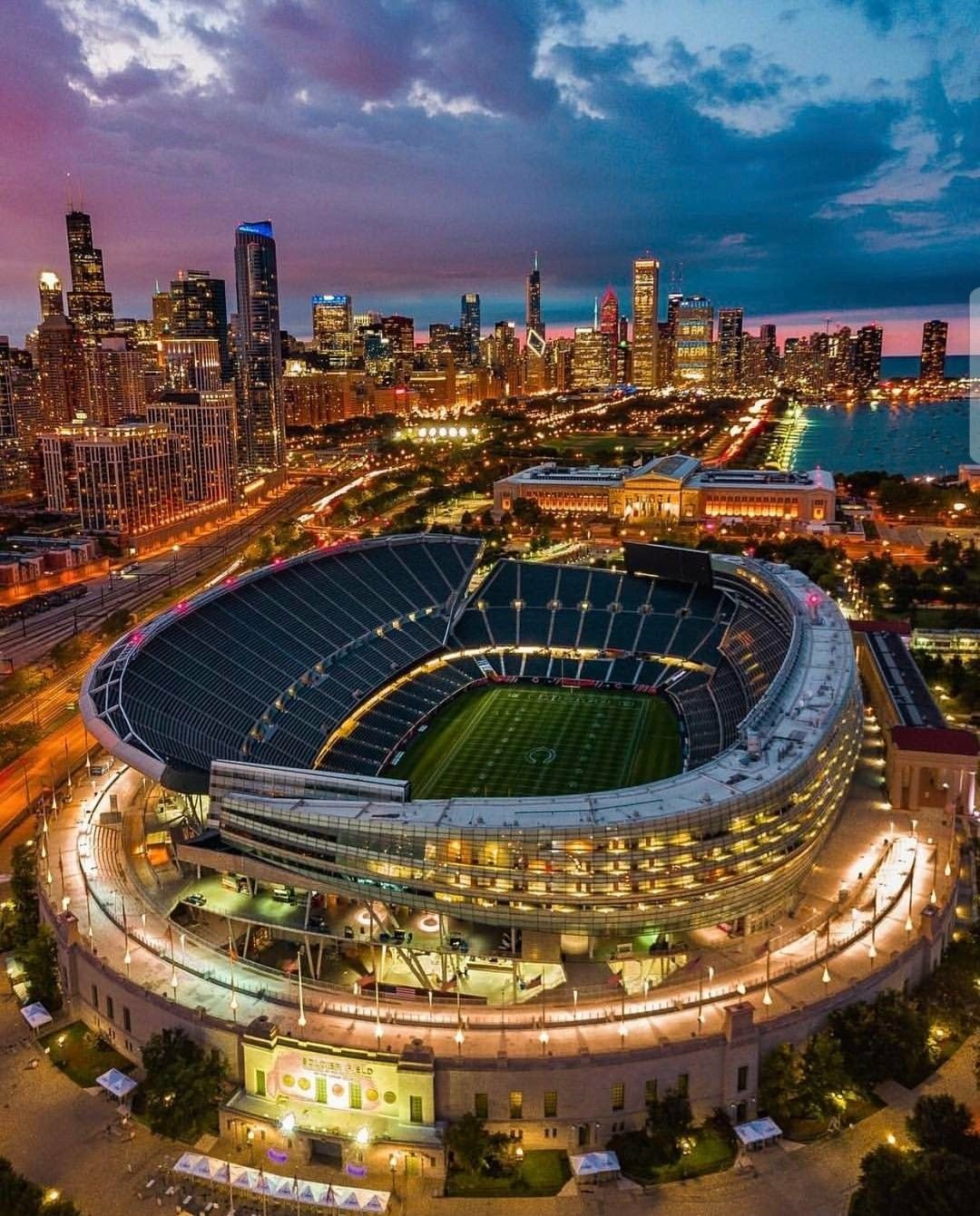 Sedes de la Copa Oro 2019: Soldier Field, Chicago, Illinois.