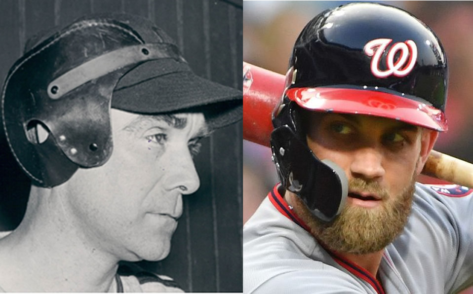 La historia detrás de los cascos en el beisbol