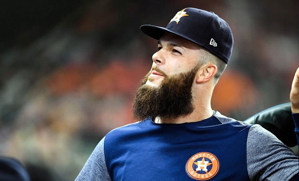 El pitcher lanzó los primeros siete años de su carrera con los Astros de Houston. (Foto: @RyanFolkes)