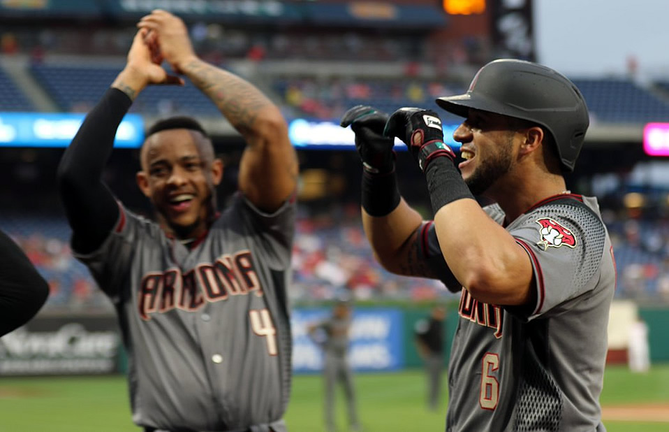 Arizona y Phillies implantan récord de jonrones en un juego