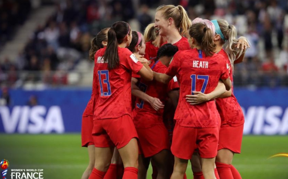 EUA vence a Tailanda con goleada histórica en Francia 2019. (Foto: FIFA)